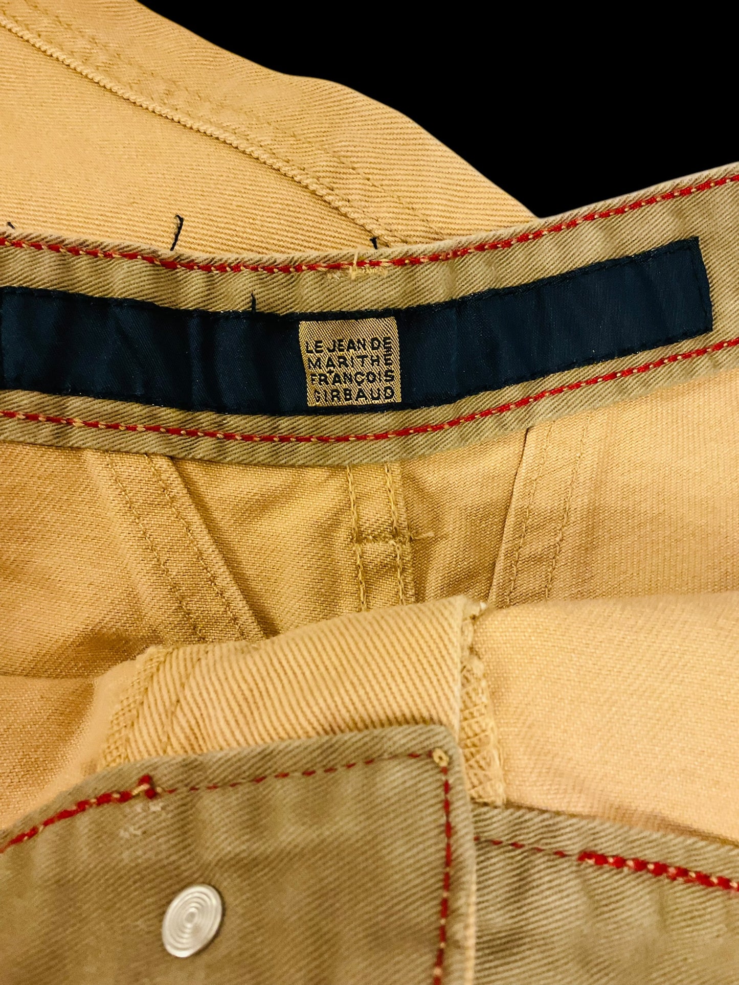 Vintage 90s Marithe Francois Girbaud Men's Brown Baggy Jeans size 40x31