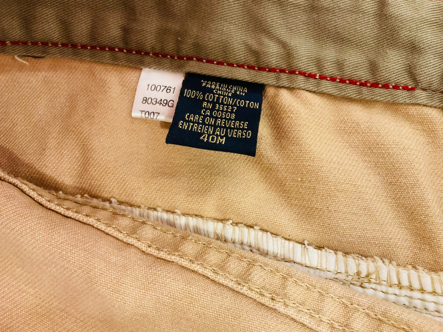 Vintage 90s Marithe Francois Girbaud Men's Brown Baggy Jeans size 40x31