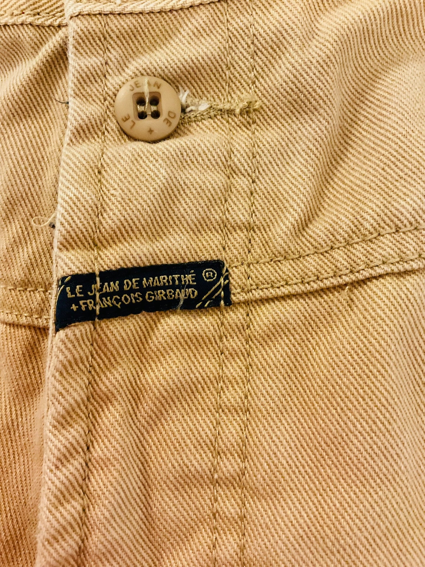 Vintage 90s Marithe Francois Girbaud Men's Brown Baggy Jeans size 40x31
