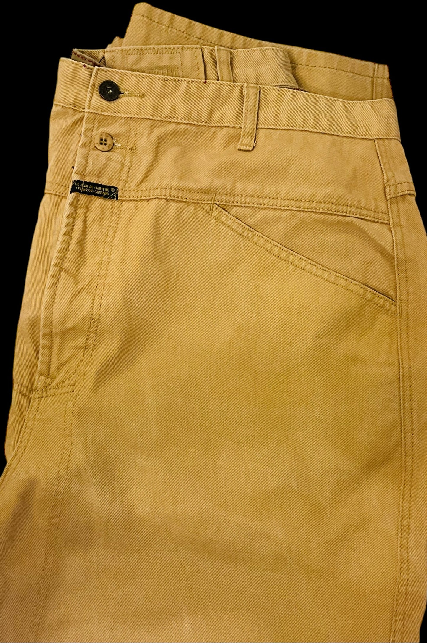 Vintage 90s Marithe Francois Girbaud Men's Brown Baggy Jeans size 40x31